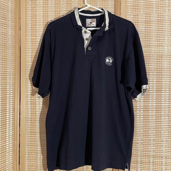 Cutter Buck Shirt Men L‎ Polo Pebble Beach Country Club Sportswear Golf Active - Picture 1 of 12